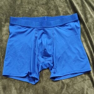 Under Armour Blue Boxer Briefs Moisture-Wicking Performance